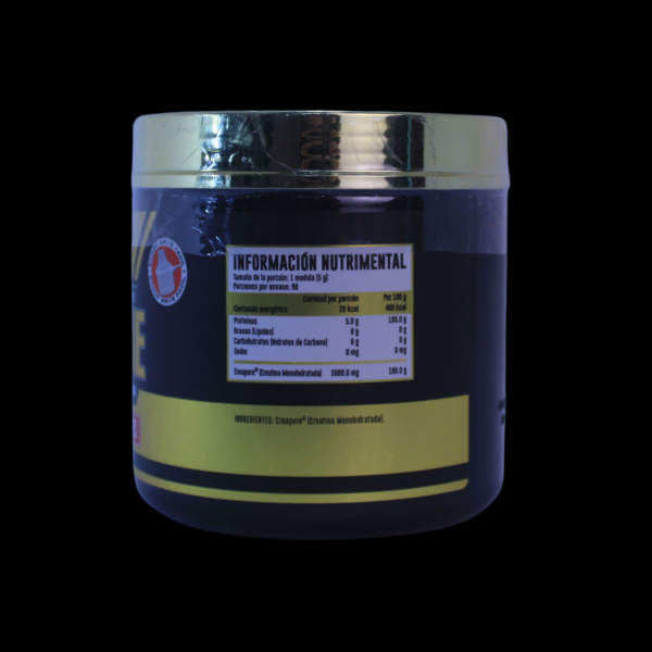 Creatina Advance Nutrition Labs Creapure Creatina Monohidratada (450 grs) - Imagen 2