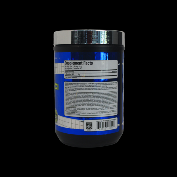 Arginina Allmax Arginine HCI (400 grs) - Imagen 2