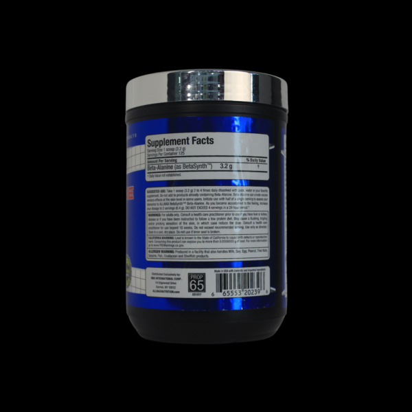 Beta Alanina Allmax Beta Alanine (400 grs) - Imagen 2