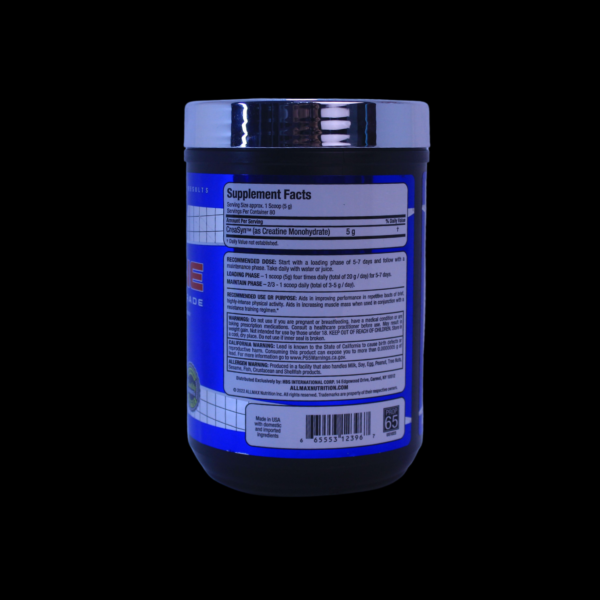 Creatina Allmax Creatine (400 grs) - Imagen 2