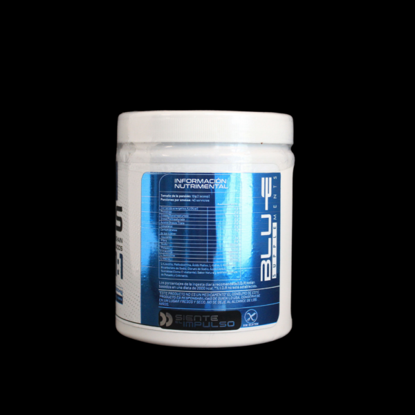 Aminoácidos BCAA Blue Supplements BCAAs 8:1:1 (40 servicios) - Imagen 2