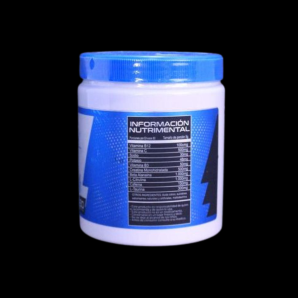 Pre-Entreno Blue Supplements  Shock Nitric Oxide (80 servicios) - Imagen 2