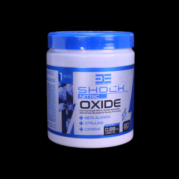 Pre-Entreno Blue Supplements  Shock Nitric Oxide (80 servicios)