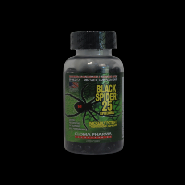 Termogénico Cloma Pharma Black Spider 25 (100 caps)