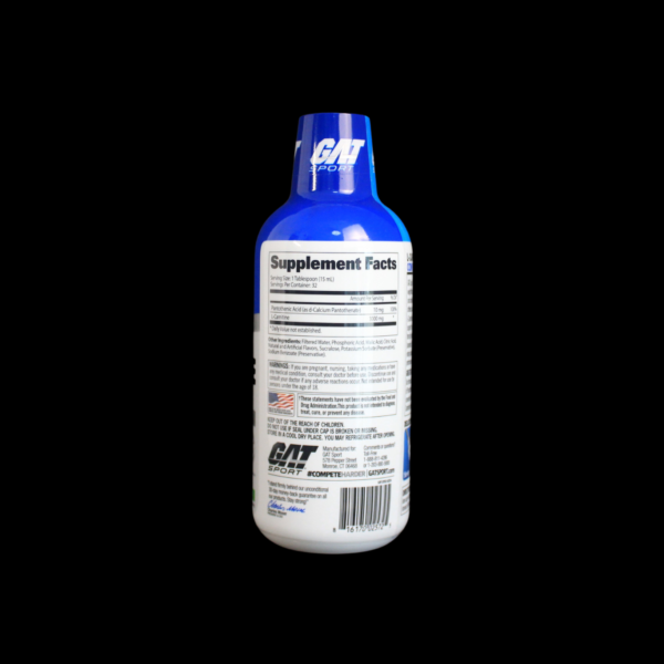 Carnitina GAT L-Carnitine 3000 (16 oz) - Imagen 2