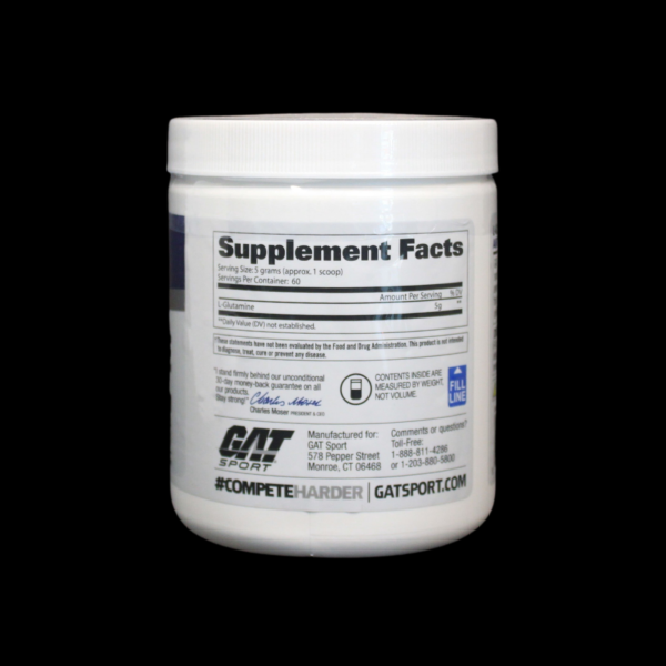 Glutamina GAT L-Glutamine Essentials (300 grs) - Imagen 2