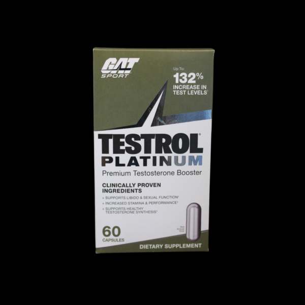 Precursor de Testosterona GAT Testrol Platinum (60 caps)