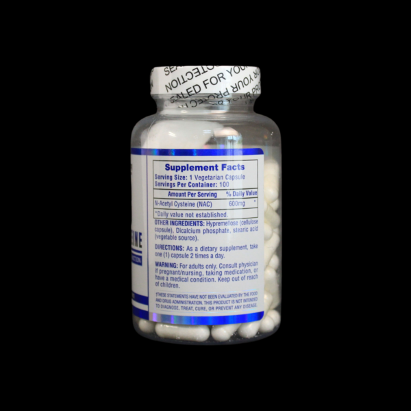 NAC Hi-Tech Pharmaceuticals NAC N-Acetyl Cysteine (100 caps) - Imagen 2