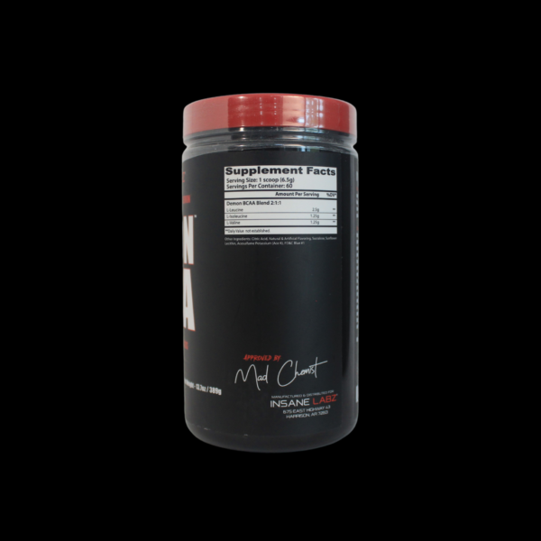 Aminoácidos BCAA Insane Labz Demon BCAA (60 servicios) - Imagen 2