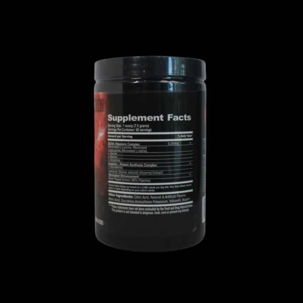 Aminoácidos BCAA Killer Labz Brute BCAA (60 servicios) - Imagen 2