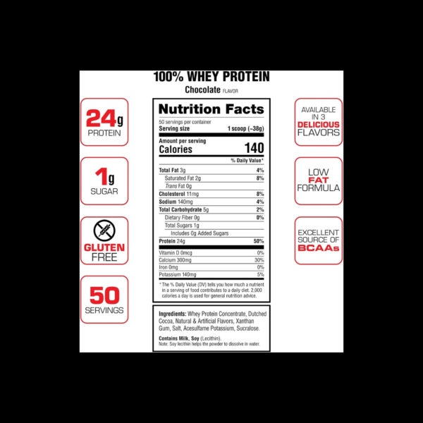 Proteína Labrada Nutrition 100% Whey Protein (4.13 lbs) - Imagen 2