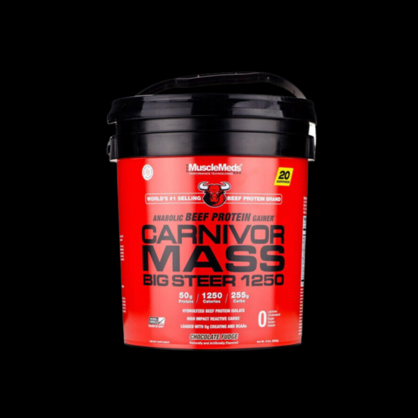 Ganador de peso Musclemeds Carnivor Mass Big Steer (15 lbs)