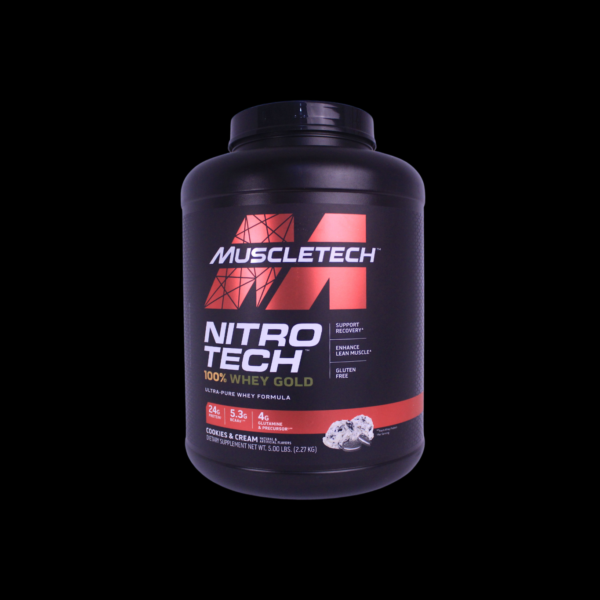 Proteína Muscletech Nitrotech 100% Whey Gold (5.53 lbs)