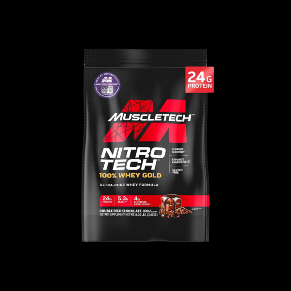 Proteína Muscletech Nitrotech 100% Whey Gold (8 lbs)