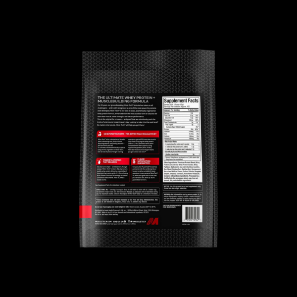 Proteína Muscletech Nitrotech Whey Protein (10 lbs) - Imagen 2