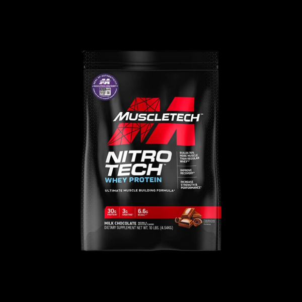 Proteína Muscletech Nitrotech Whey Protein (10 lbs)