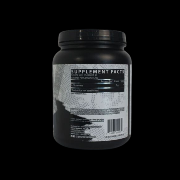 Glutamina Nutrex Glutamine Drive Black (1 kg) - Imagen 2