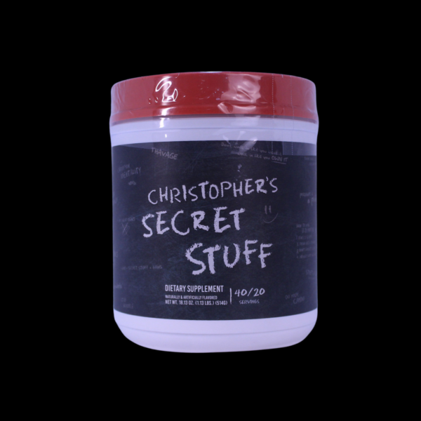 Pre-Entreno RAW Nutrition CBUM Christophers Secret Stuff (20/40 servicios)