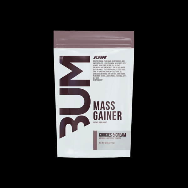 Ganador de peso RAW Nutrition CBUM Mass Gainer (12 lbs)