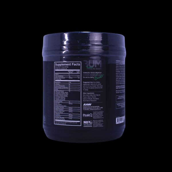 Pre-Entreno RAW Nutrition CBUM Thuper Thavage PWO (20 servicios) - Imagen 2