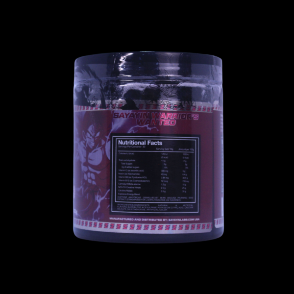 Pre-Entreno Steel Supplements KaioKen Black Fruit Of The Sacred Essence Tree (30 servicios) - Imagen 2