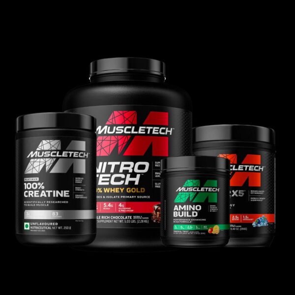 Paquete MuscleTech </br> (Proteína, Creatina, Aminoácidos, Pre-workout)